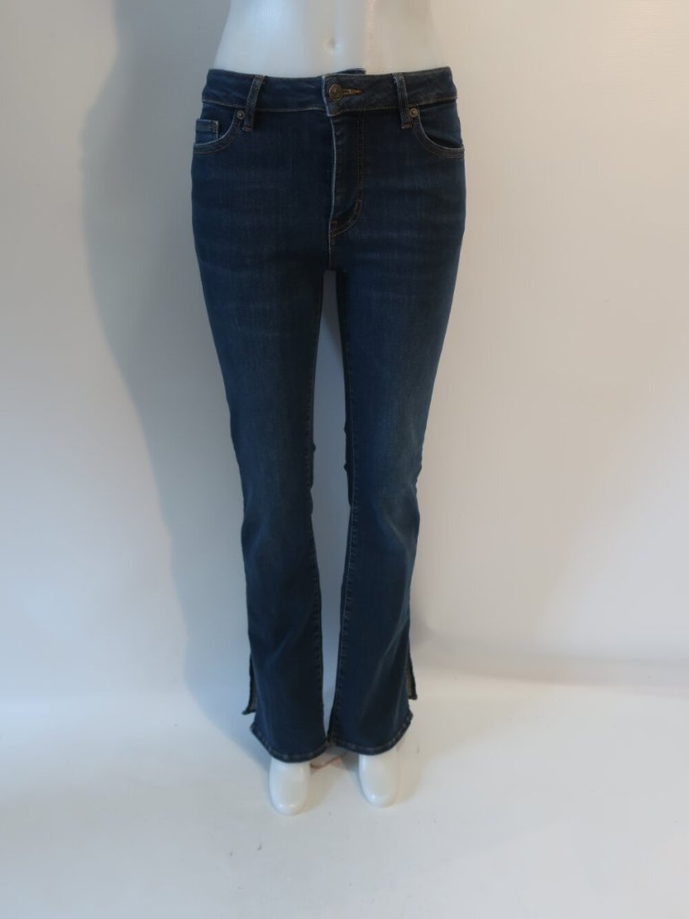 NWT Womens FRAME Le Mini Boot Dark Blue Jeans 25